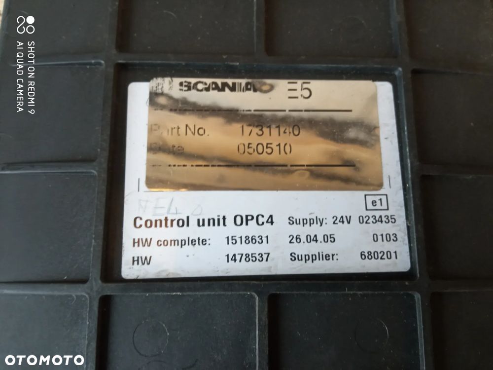 sterownik skrzyni biegów Scania R OPC4 nr 1518631 - 3