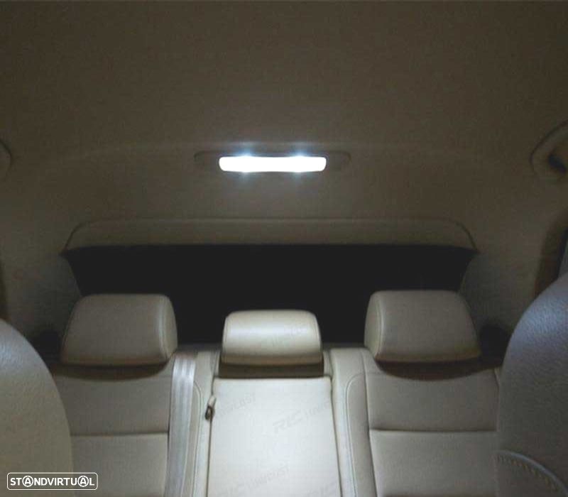 KIT COMPLETO 12 LAMPADAS LED INTERIOR PARA VOLKSWAGEN VW JETTA 5 MK5 05-10 - 2