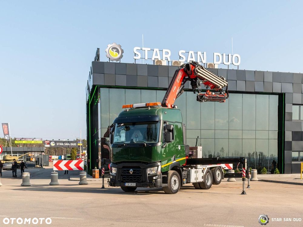 Renault T440 6x2 Fassi F485RA.2.26XE-Dynamic HDS Żuraw Fly Jib Siodło - 8