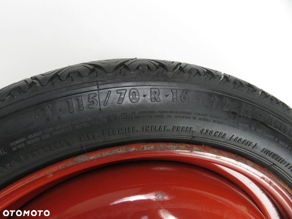 Koło dojazdowe 16'' Saab Opel 5x110 - 6