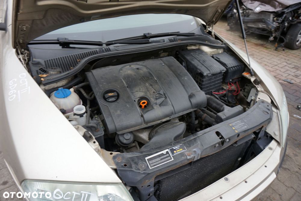 SKODA OCTAVIA II 1Z3 LB LIFTBACK 2006 9201 LF8F 1.6 FSI BLF 115KM GYT BEŻOWY na części - 10