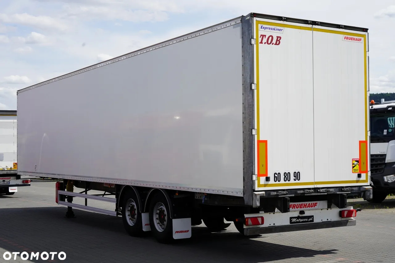Fruehauf KONTENER / KOFFER / OSIE SAF / 2 OSIE   / MOCNA PODŁOGA: SZYNA DESKA - 4