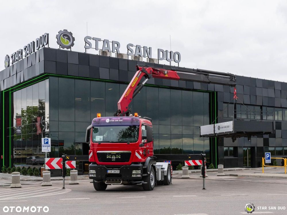 MAN TGS 18.440 4x4H PALFINGER PK 23002 HDS Żuraw Ciągnik - 11