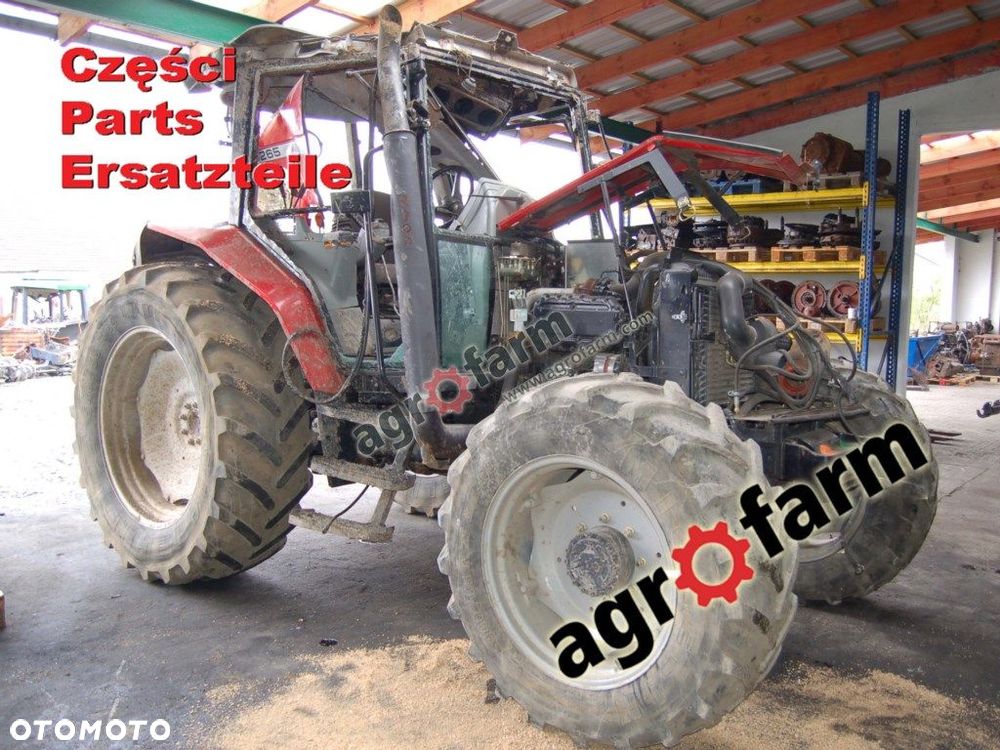 Massey Ferguson 6265 części, skrzynia biegów, oś - 2