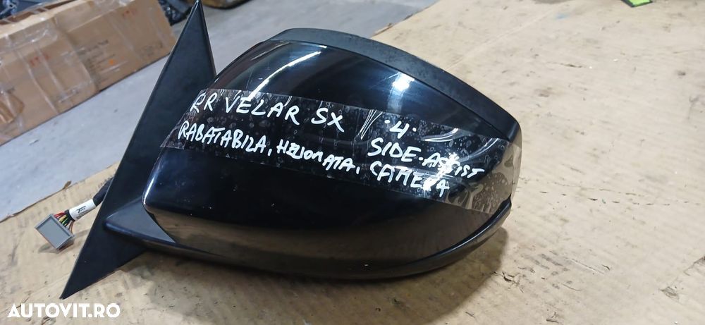 Oglinda stanga VELAR an 2017-2025 rabatabila cu camera, side assist, sticla electrocromata heliomata - 2