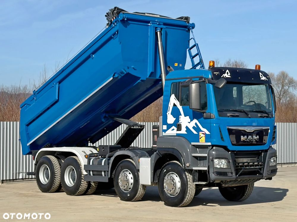 MAN TGS 35.480 * WYWROTKA * 8x4 * STAN BDB - 3