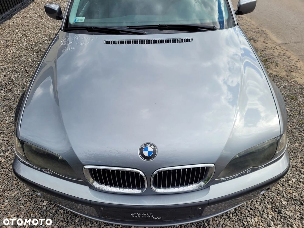 MASKA POKRYWA SILINIKA BMW E46 SEDAN KOMBI A08 SILBERGRAU LIFT C91 - 1