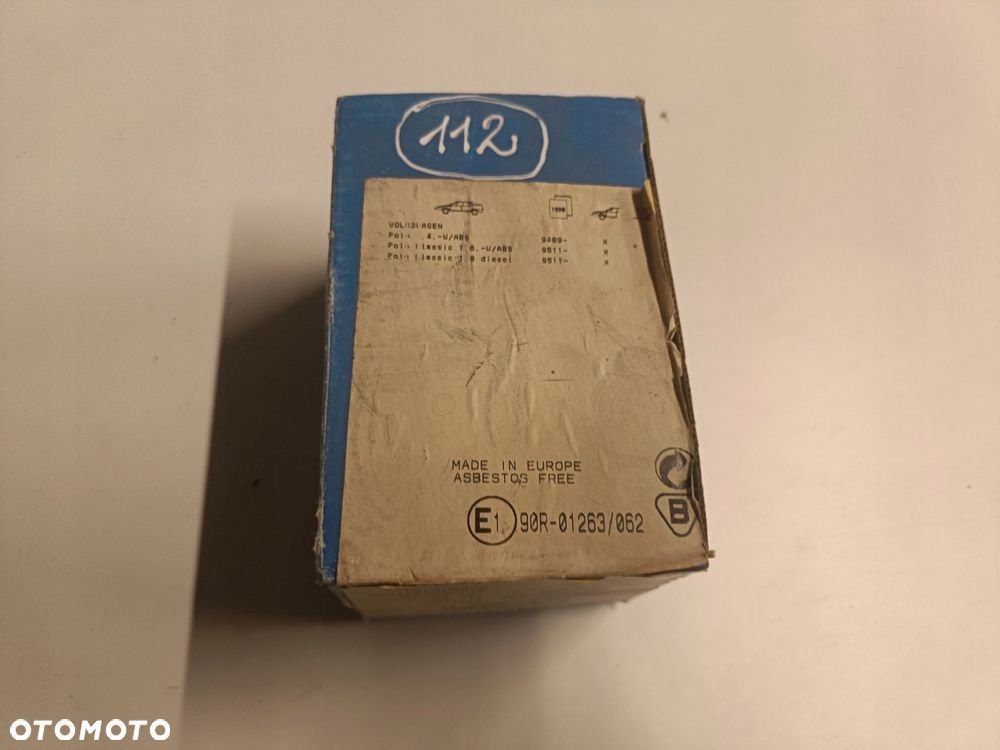 KLOCKI HAMULCOWE VW Polo III PRZEDNIE _ przód 634281 - 7