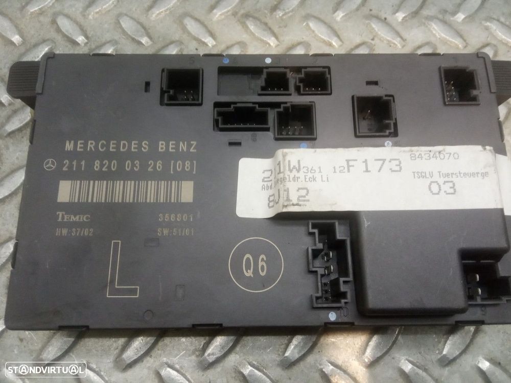 QUADRO ELÉTRICO MERCEDES-BENZ CLASE E E 240 (211.061) 177CV 2597CC - 1