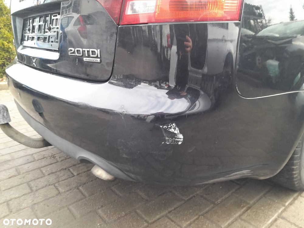 AUDI A4 B7 ZDERZAK TYLNY TYŁ 2 RURKA KOLOR: LZ9Y - 2