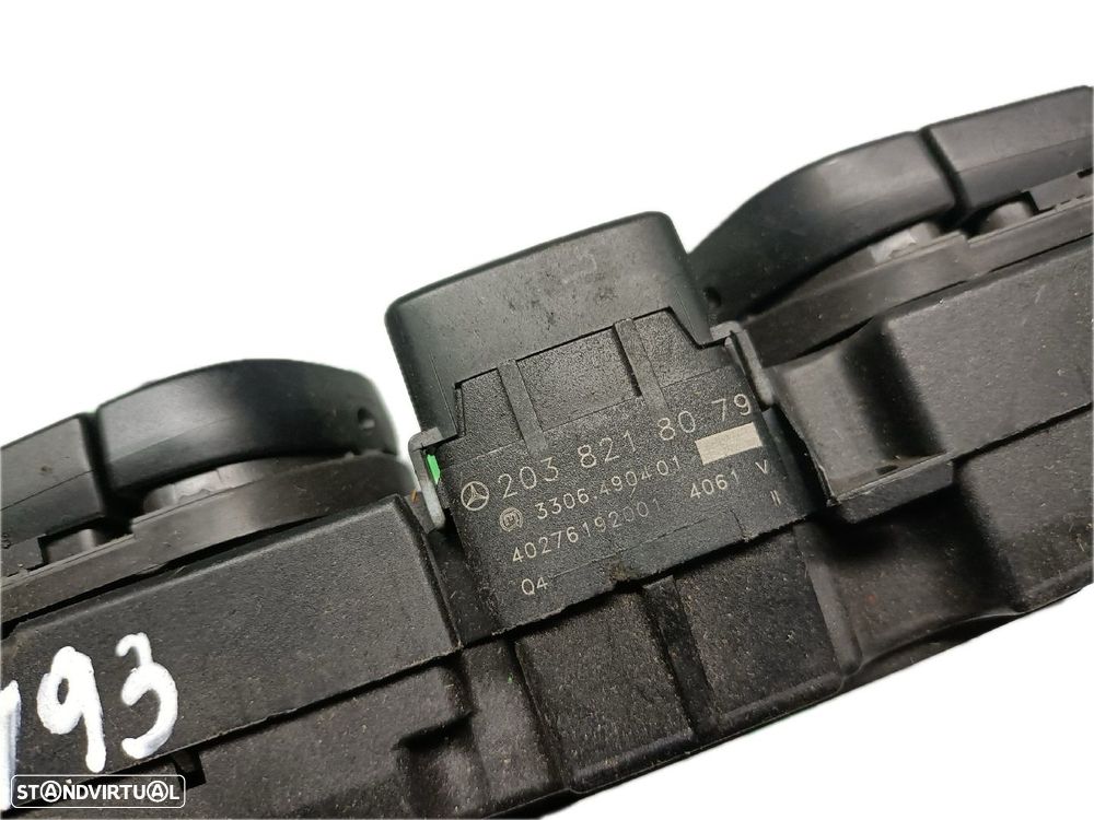 Botão De 4 Piscas Mercedes-Benz C-Class (W203) - 3
