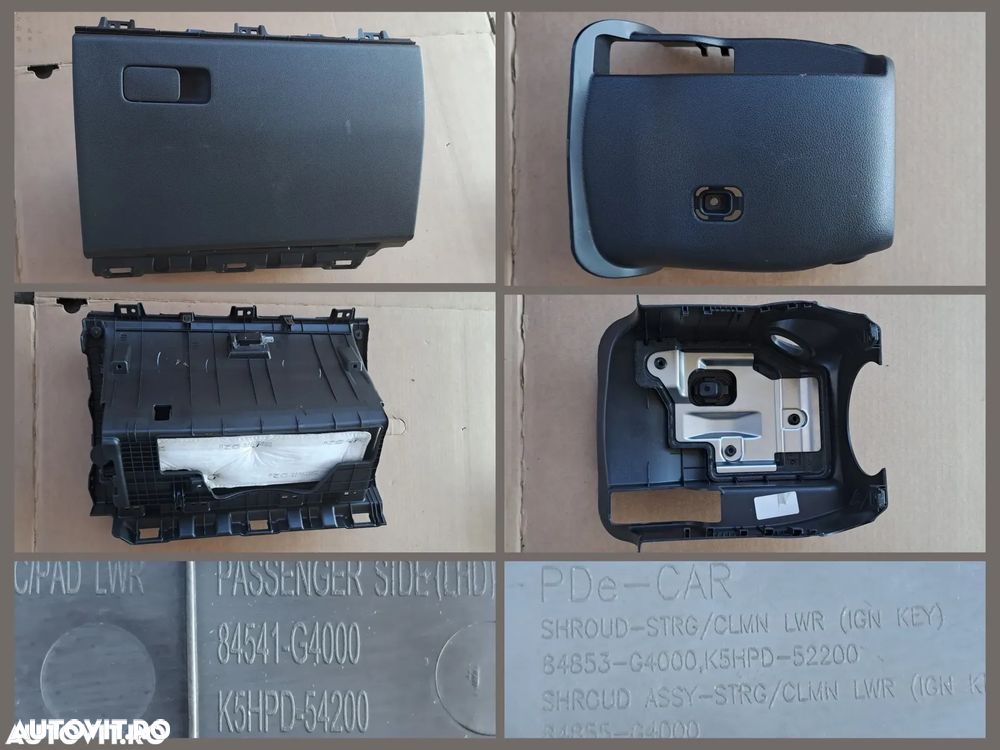 Hyundai i30 PD PDE gen 3 2018-2024 Torpedou Ornament trim interior volan oglinda consola Oglinda retrovizoare Senzor lumina faruri automate Opritor usa Capac baterie - 2