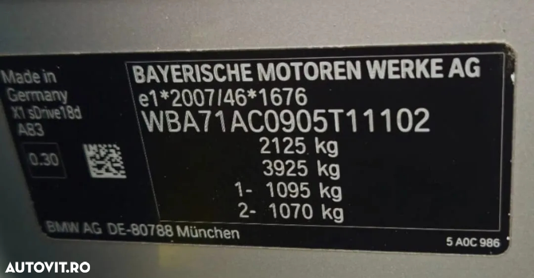 BMW X1 sDrive18d Aut. Sport Line - 15