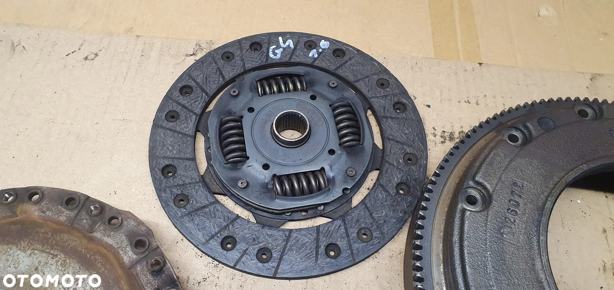 Sprzęgło tarcza docisk koło zamachowe VW Golf IV 4 1.6 16V 06A141031J 036141025K 027105273D - 4
