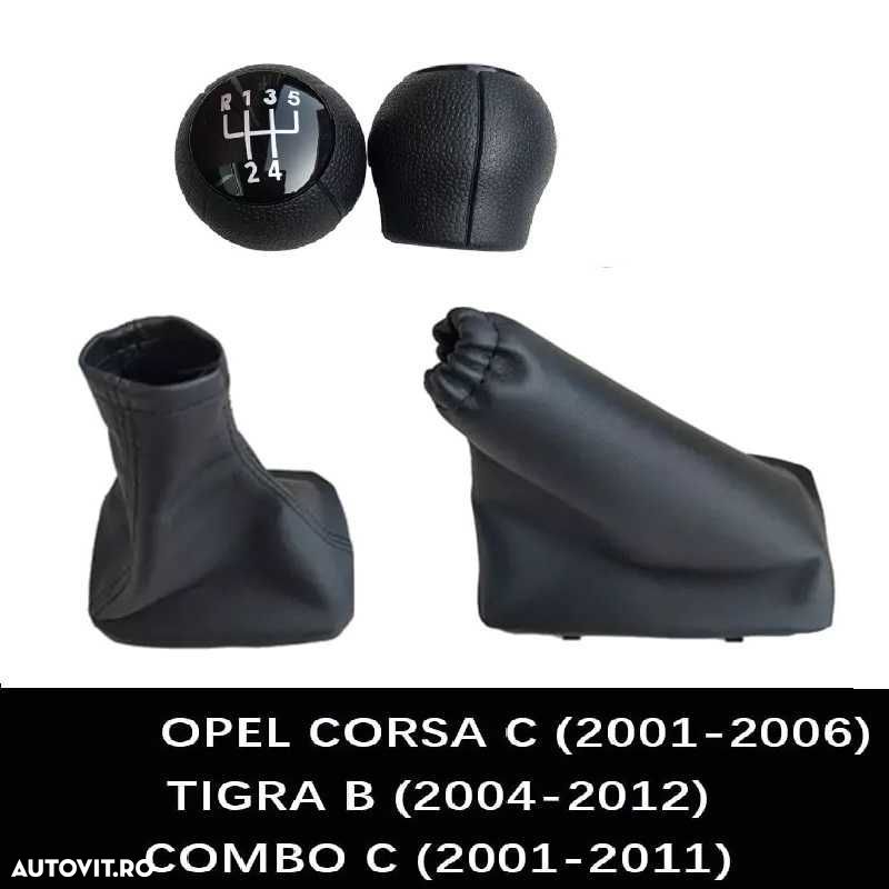 Nuca schimbator 5 viteze Opel Corsa C,Combo +manson si husa frana mana - 1