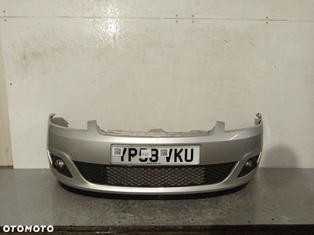 + ZDERZAK PRZÓD PRZEDNI FORD FIESTA MK.6 6 VI LIFT FL 62 SREBRNY HALOGENY - 1