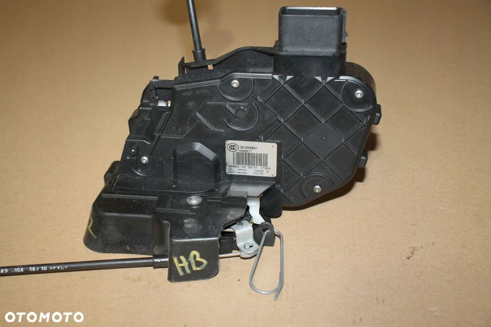 volvo v70 s80 xc70 xc60 tylny prawy zamek prawy tył 10 pin 31253921 - 1