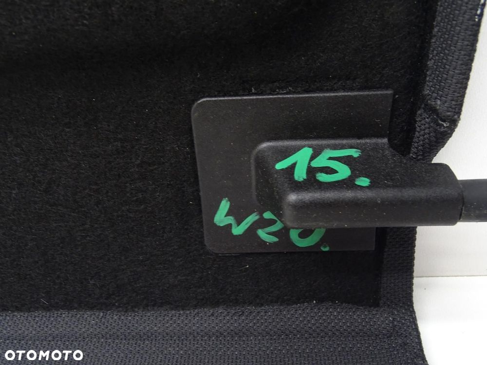 PÓŁKA BAGAŻNIKA TYŁ TYLNA 8V4867769B AUDI A3 8V SPORTBACK 5D - 5