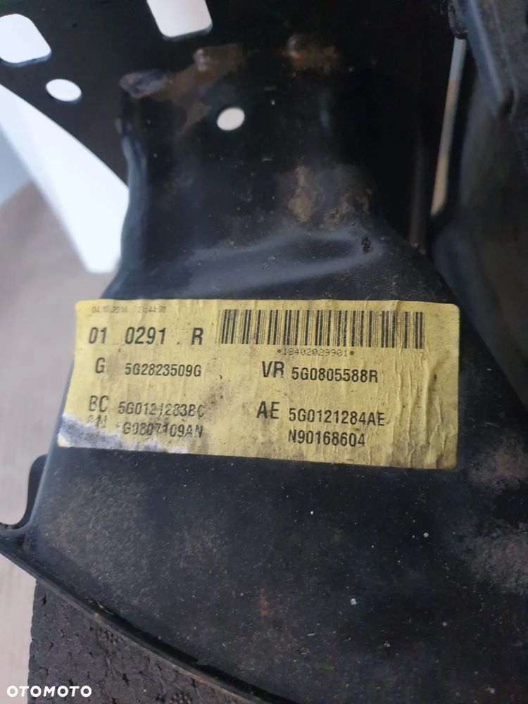 VW GOLF VII 7 GRILL ATRAPA PAS CHŁODNIC PRZEDNI CHŁODNICE WENTYLATOR WZMOCNIENIE CZOŁOWE  CHŁODNICE 2 0 TDI LAMPY PRZÓD LAMPA PRZEDNIE PRZEDNIA LEWA PRAWA LC9A BIAŁY PRZED LIFTOWY PRZED FL IDEALNY! POTESTOWY MINIMALNY PRZEBIEG! - 12