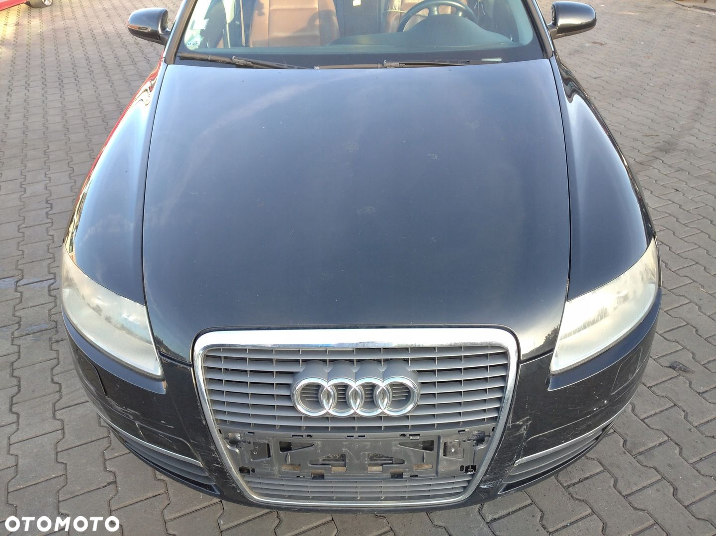 AUDI A6 C6 4F 2.7 TDI PRZÓD ZDERZAK BŁOTNIK MASKA XENON LAMPA CZARNY LZ9Y - 2