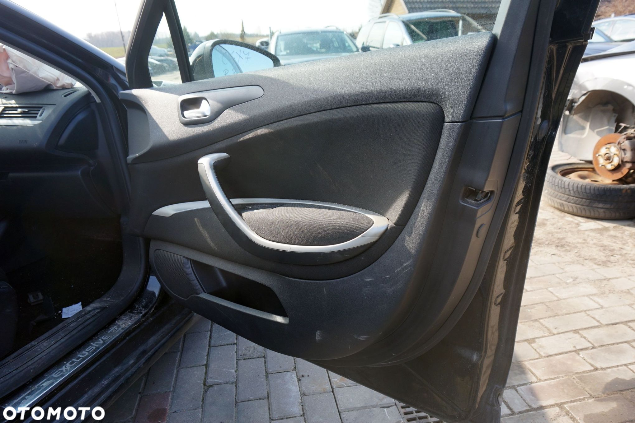 DRZWI PRZEDNIE PRAWE C5 III X7 KOMBI KTVD  CZARNY CITROEN 2008-2017 - 6