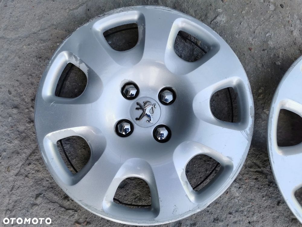 Peugeot Partner 208 2008 308 3008 Kołpaki 15" 2 szt - 3