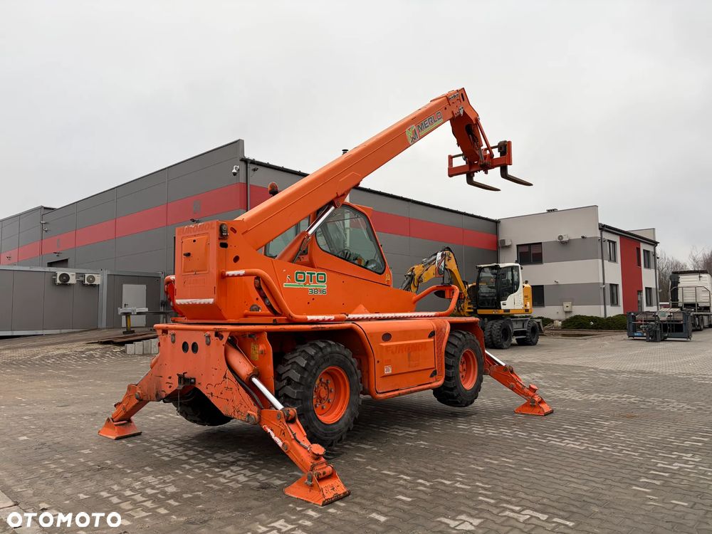 Merlo Roto 38.16 + kosz ładowarka teleskopowa obrotowa - 9