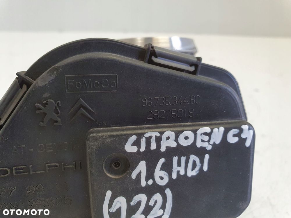 PRZEPUSTNICA Citroen C4 II 1.6 HDI _ 9673534480 28275019 - 2