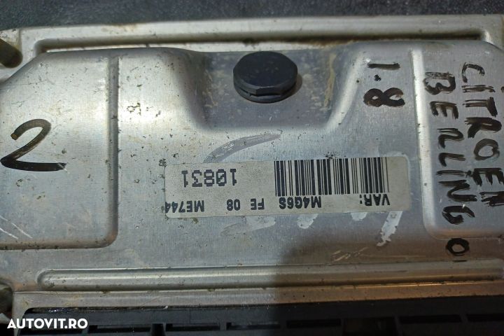 Calculator motor ECU 0261207475 - 1.8 0261207475 - 1.8 Citroen Berlin - 3