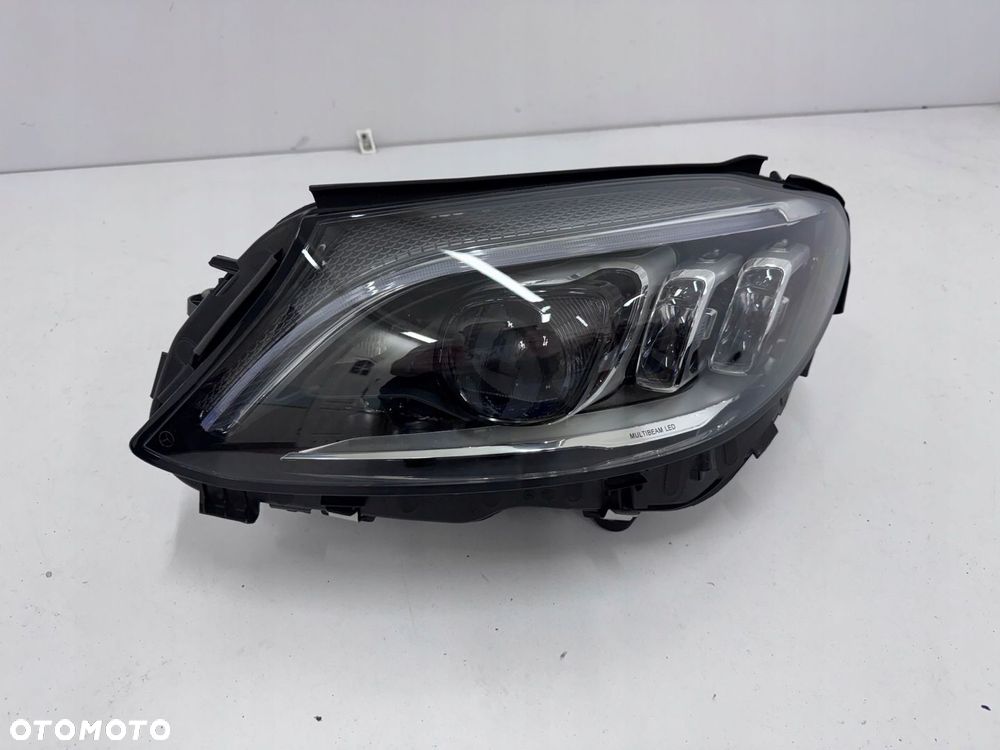 PRZÓD MERCEDES C KLASA W205 A205 LIFT AMG ZDERZAK MASKA BŁOTNIKI LAMPY - 11