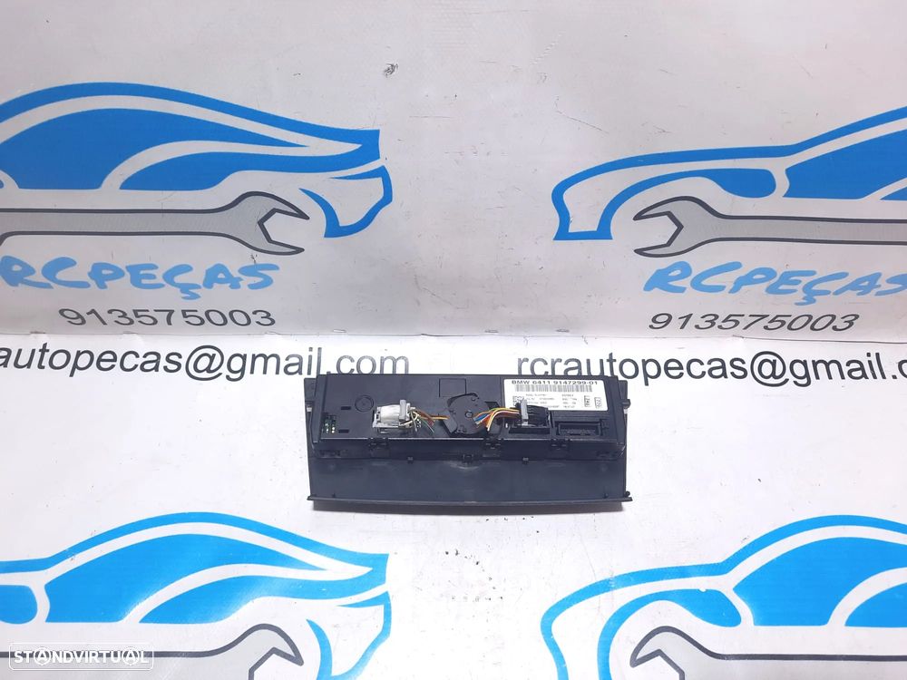 DISPLAY SOFAGEM COMANDO CHAUFFAGE AR CONDICIONADO AC CLIMATRONIC BMW SÉRIE 1 E81 A2C531430355 SERIE 1 E87 E82 E88 SERIE 3 E90 E91 E92 - 3