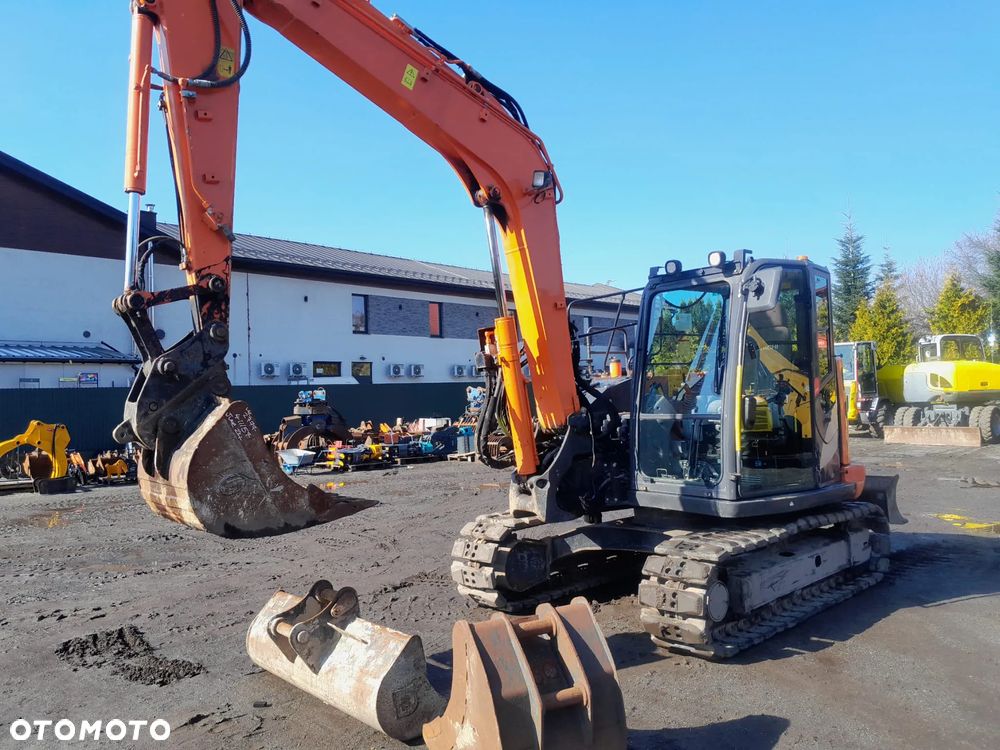 Hitachi ZX85USB-5A, 3149mtg, 2018r. szybkozłącze i 3 łyżki, BEZ DPF - 2