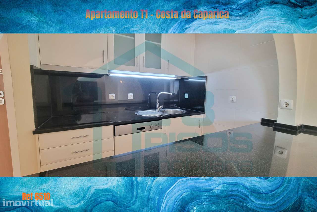 Apartamento T1 - excelente estado - Costa da Caparica, Almada - Grande imagem: 2/17