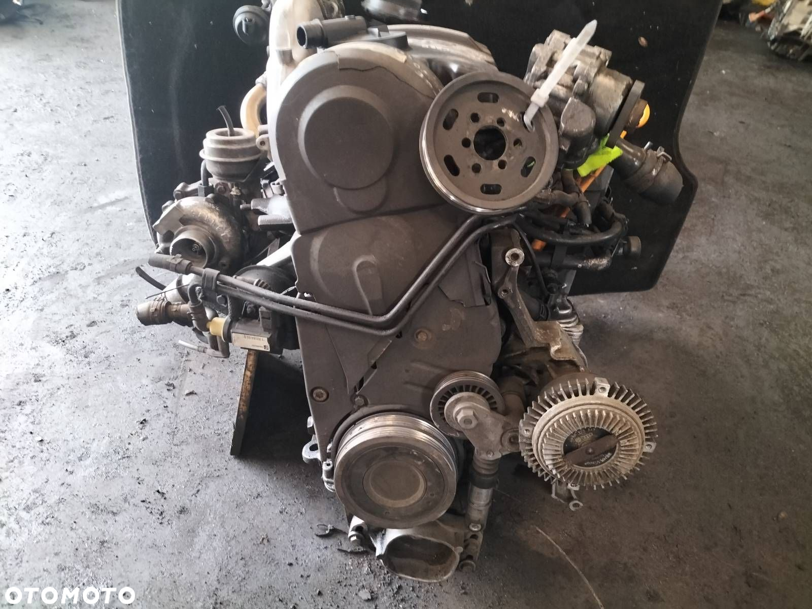 SILNIK DIESEL + POMPOWTRYSKI TURBO PASSAT B5 1.9 TDI AWX 038130073AA - 5