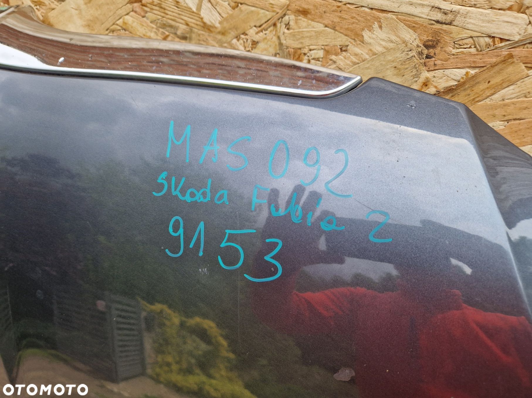 SKOD FABIA II 2 MASKA POKRYWA SILNIKA KOD LAK 9153 - 1