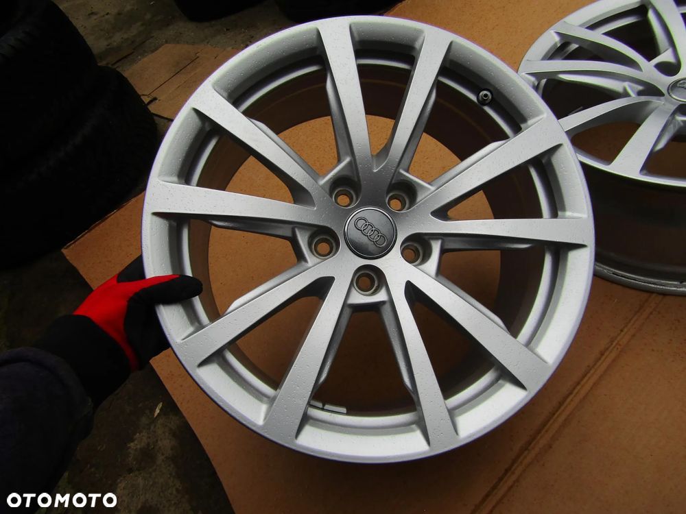 4x JAK NOWE Felgi Aluminiowe 18 Audi A4 B6 B7 B8 A5 8T A6 C6 C7 C8 A7 A8 Q3 Q5 Q7 SEAT SKODA VW BMW 8 j 5x112 ET29 piasta 66,6 mm + czujniki TPMS / STAN IDEALNY - 20