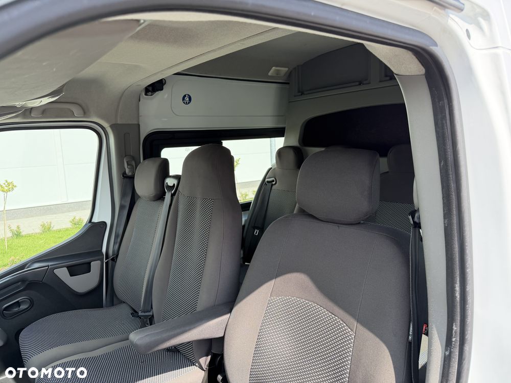 Renault MASTER 7-OSÓB L3H2 BRYGADÓWKA KLIMA BEZWYPADKOWY SERWISOWANY DIESEL 2.3 DCI (125KM) KRAJOWY - 9