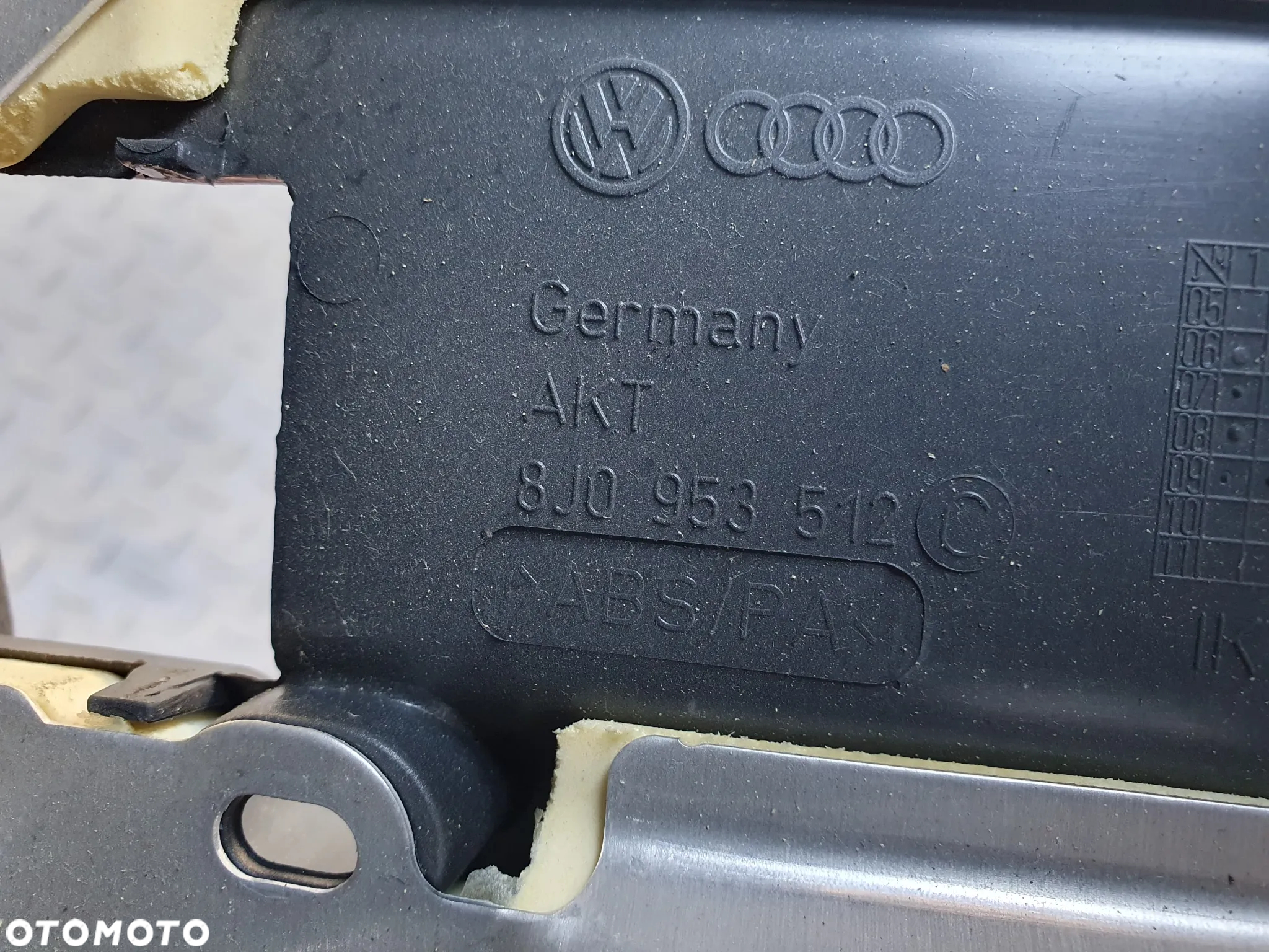 AUDI TT 8J OSŁONA OBUDOWA KOLUMNY KIEROWNICZEJ TEMPOMAT 8J0953512C 8J0953515A - 5
