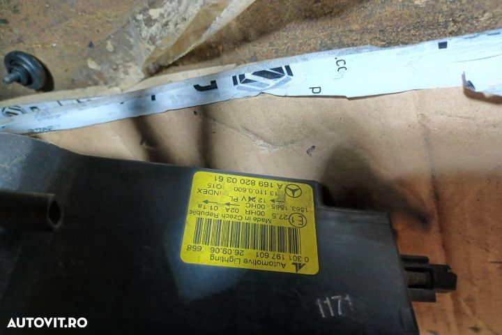 Far stanga A1698200361 Mercedes-Benz A-Class W169  [din 2004 pana  2008] seria Hatchback 5-usi A 18 - 2