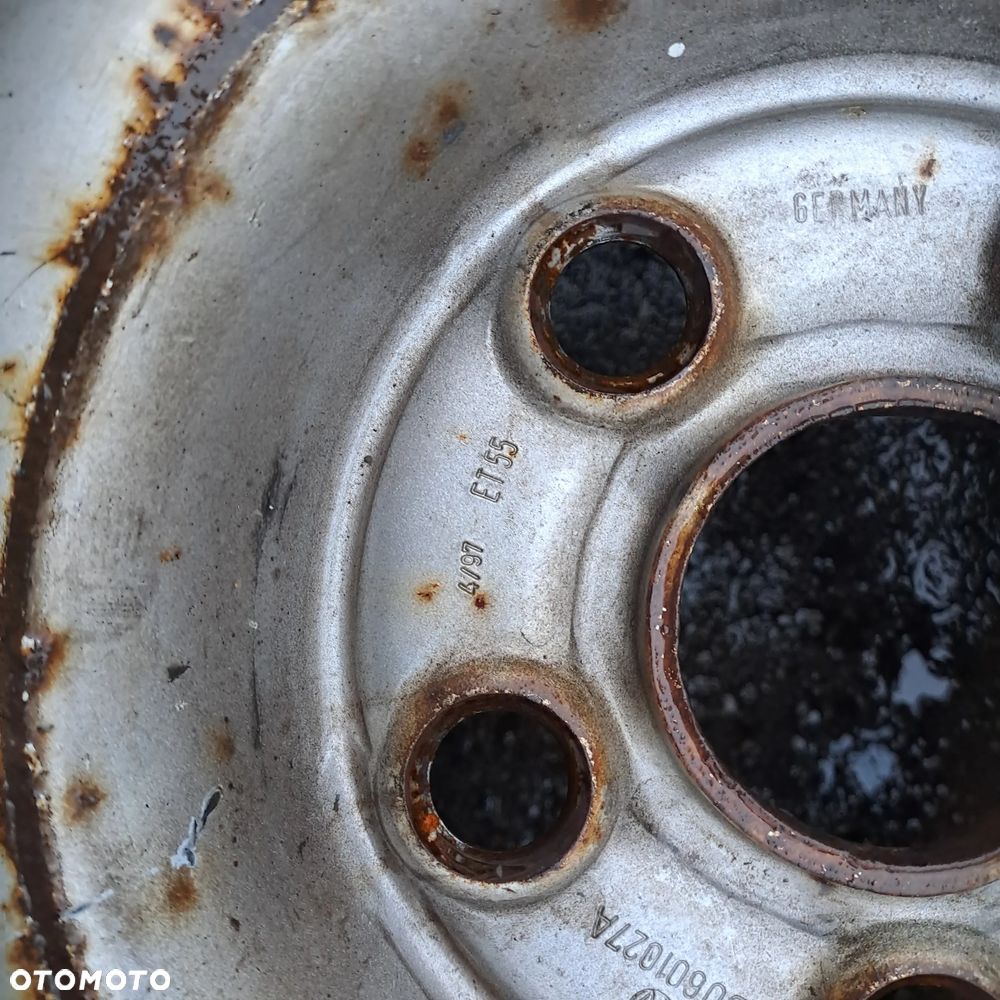 Volkswagen Transporter T4 komplet felg stalowych z oponami zima 195/70 R15C - 4