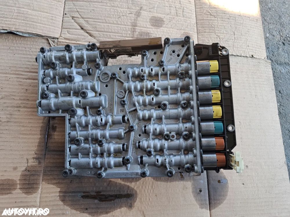 Mecatronic bloc valve Calculator TCM TCU cutie de viteze automata 6HP26 6HP28x pentru modele cu levier mecanic originale bmw Seria 3 E90 E91 E92 E93 330d 330xd 335d Seria 5 E60 E61 530xd 530d - 2