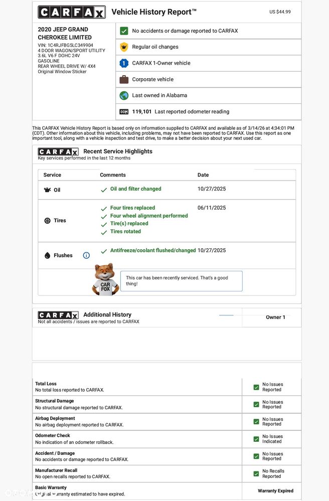 Jeep Grand Cherokee 3.6 V6 Pentastar 4WD Automatik Limited - 16