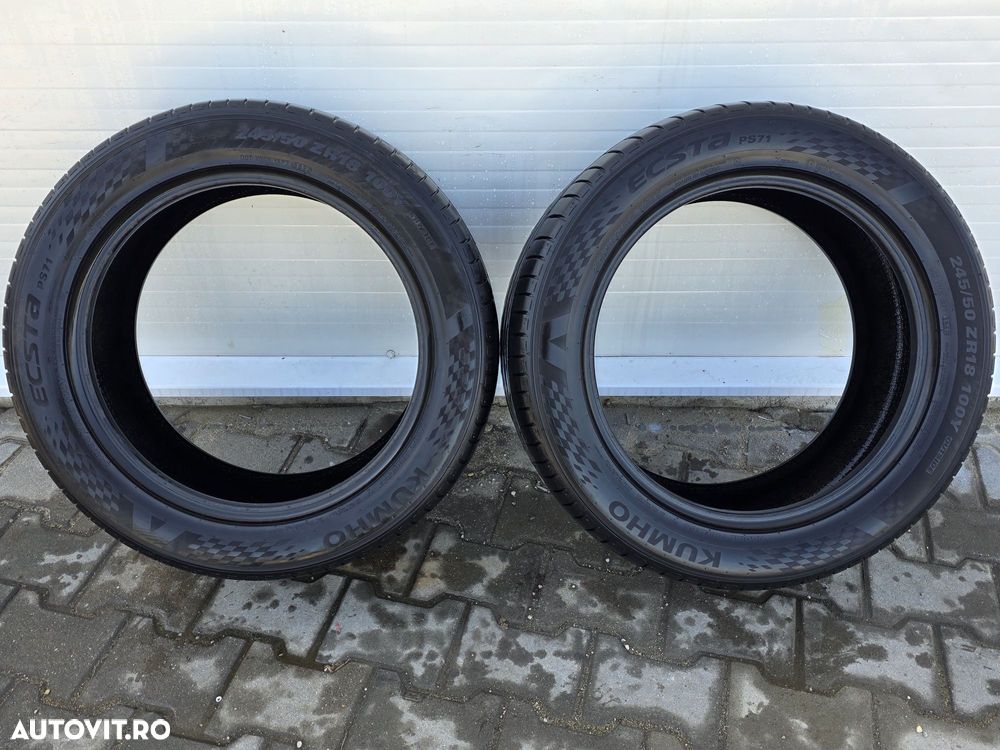 Set 2Anvelope vara kumho 245/50 18,Dot3322 - 1
