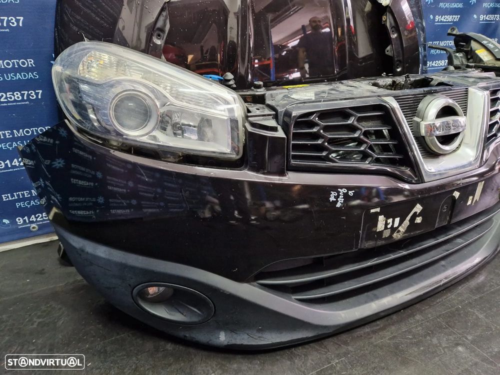 Frente completa usada NISSAN QASHQAI J10 FASE 2 1.5 DCI capot parachoques guardalamas oticas radiadores - 6