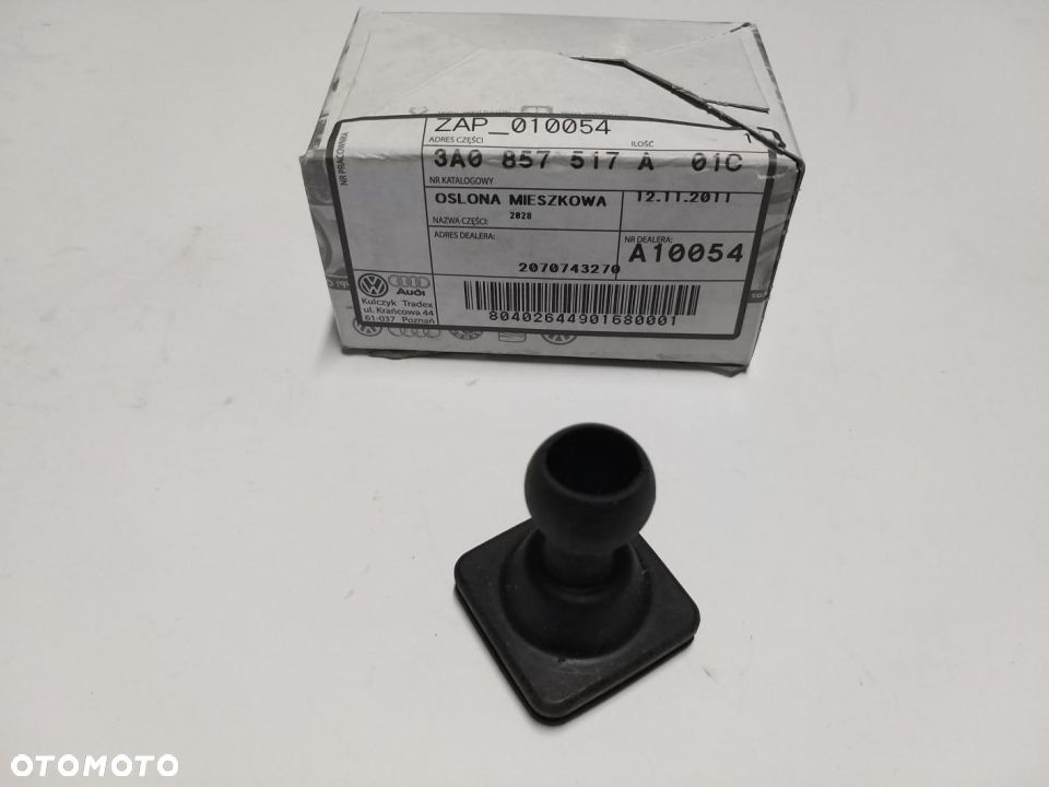 OSŁONA  Mieszkowa REGULACJI LUSTERKA PASSAT -97  3A0857517A01C - 1