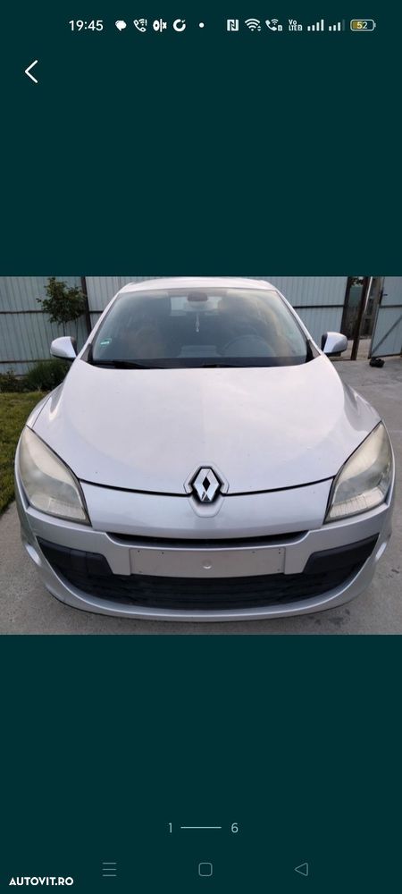 Capotă motor originală Renault Megane 3. 1,5 dci  cod culoare-TED 69 - 1