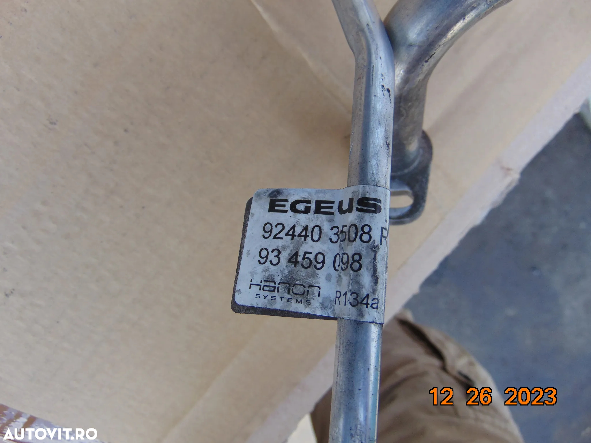 Conducte clima Renault Trafic 3 Opel Vivaro 2014-2021 conducte clima nissan primastar 1.6 - 4