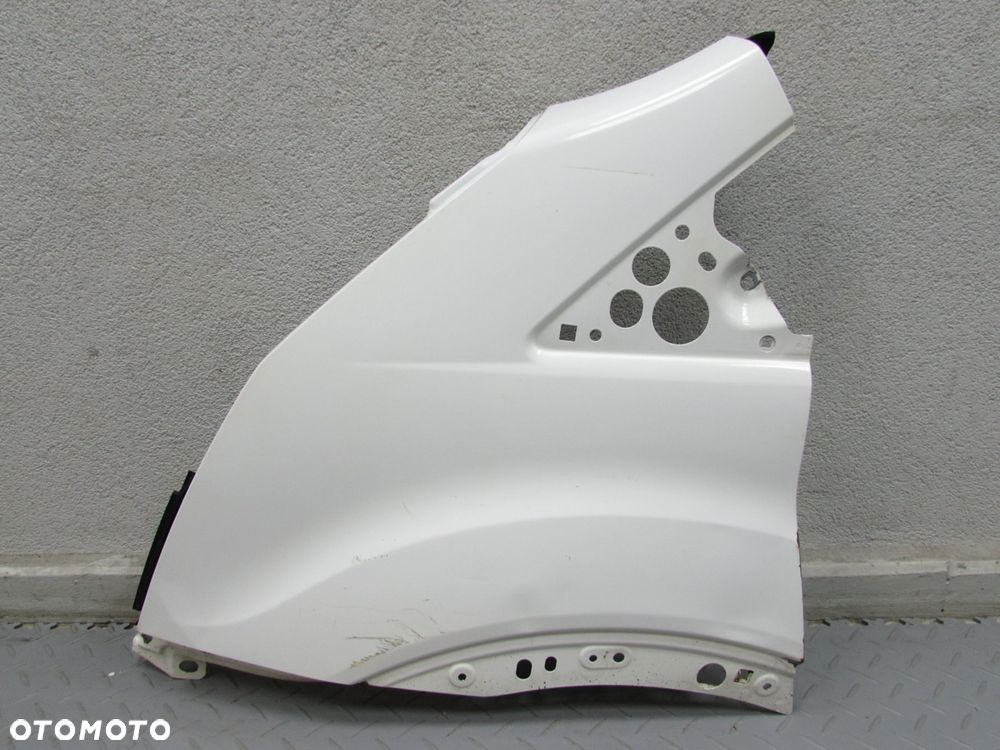 FORD TRANSIT VIII MK8 14-19 BLOTNIK PRZOD LEWY FROZEN WHITE - 1