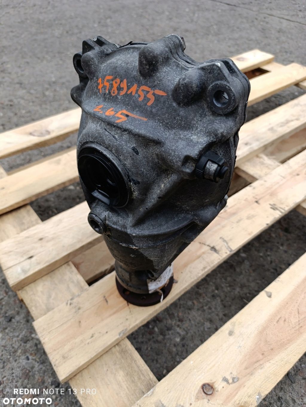 BMW F10 F11 PRZEDNI DYFER 535D N57 7589155 2.65 - 1