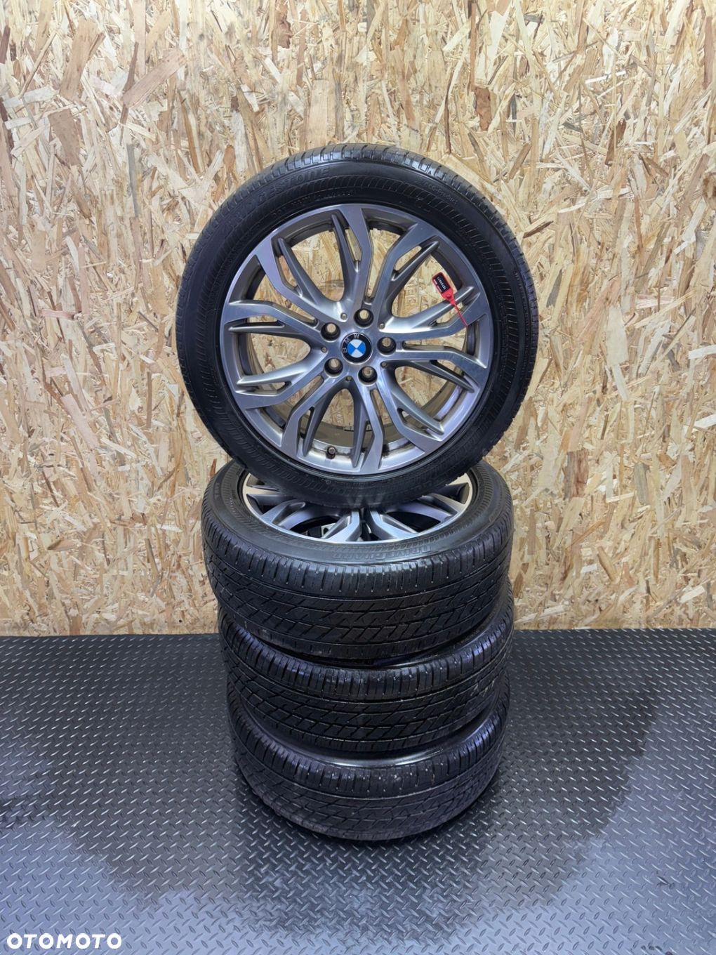 BMW X1 F48 F49 X2 F39 FELGI ALUMINIOWE KOMPLET STYLING 566 5x112 ET51 7.5J - 1